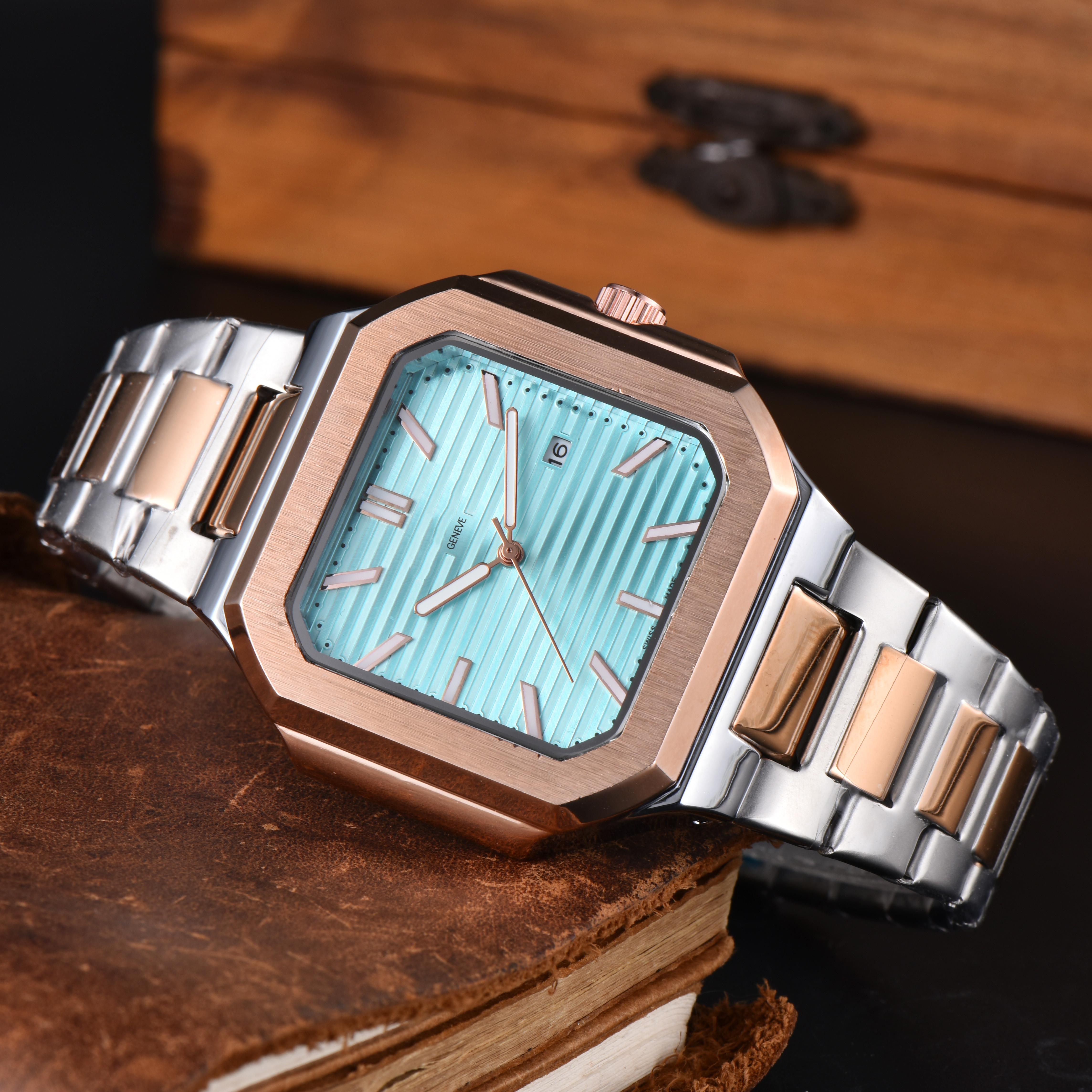 Classics CUBITUSity wrist watch Luxury Men lady automatic quartz WristWatches Designer 5821 business Gold Watch AAA 7128 watches montre de luxe Z