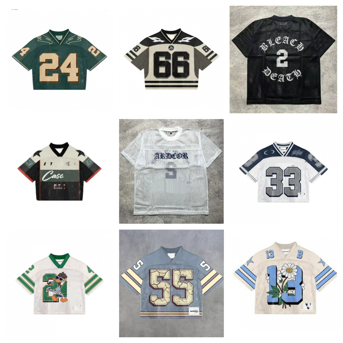 Men's T-shirt designer T-shirt Sports T-shirt, polo European and American T-shirt mesh short sleeved quick drying men's football jersey an