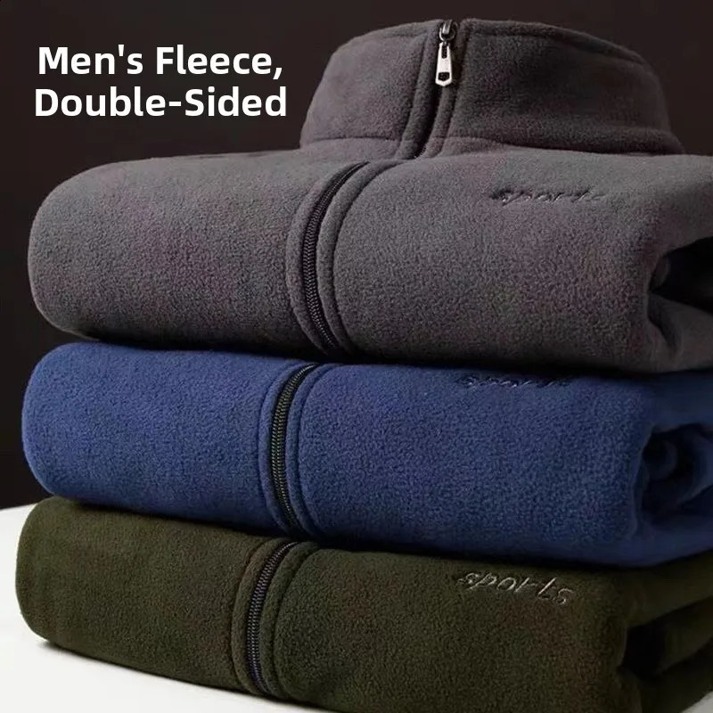 Mens Fce Lined Jaet Warmthly Knitted Cardigan Sle Thiened Dad Clothes Stand Fit Faion Urban Long Sve Zipper 250814