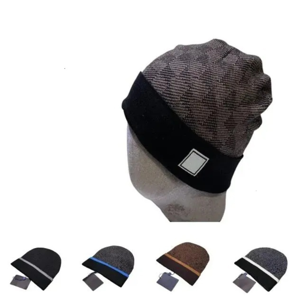 Beanie/Skull Caps Winter knitted beanie designer cap fashionable bonnet dressy autumn hats for men skull womens hat cappelli travel wholesale price