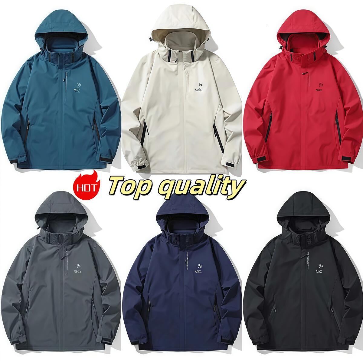 Vestes pour hommes de vestes légères et épreuve de vent - Soufflement polyvalent pour les couples pour femmes