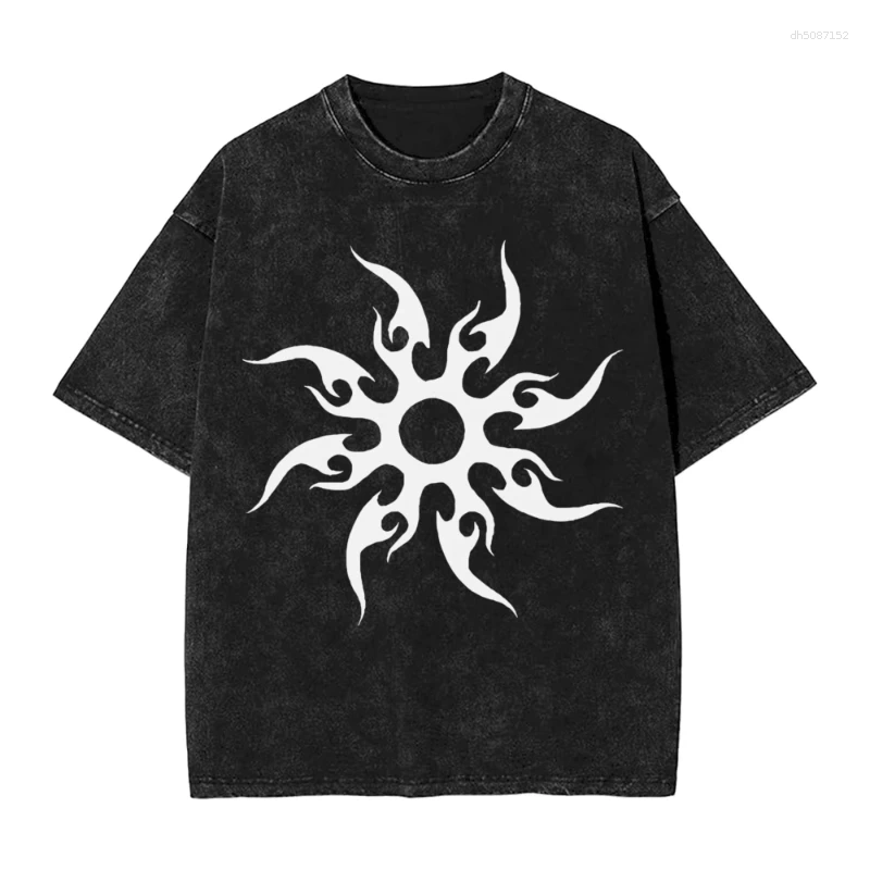 Men's T Shirts Oversized Washed Summer T-Shirt Forsakens Cotton T-Shirts Mem Women Trendy Cool Tshirt For Men Beach Retro Casual Tees