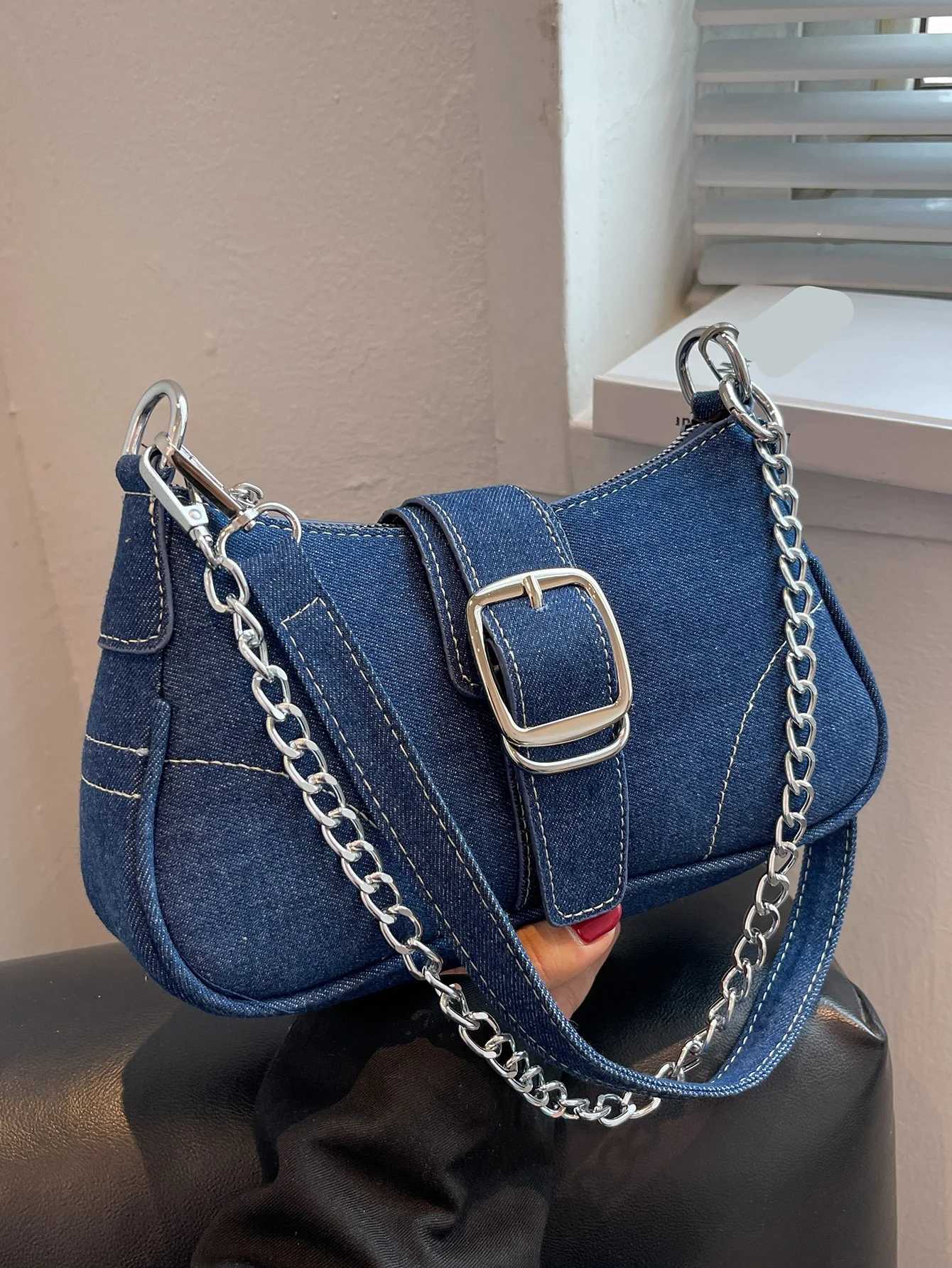 Small Design Jeans Sac Femmes Nouveaux sacs d'épaule à épaules croisées Sac en toile W250816