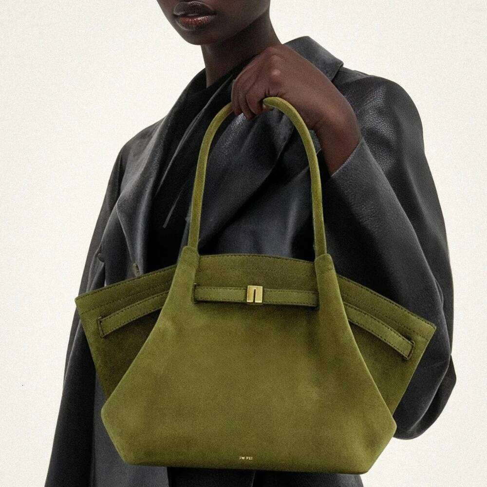 Designer Luxury JW Pei Dumpling Suede Shoulder Crossbody Underarm Niche Design Fashion Handbag Tote Bag
