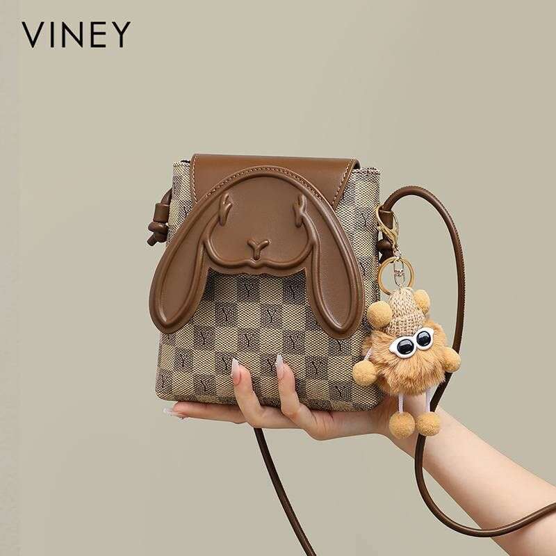 VINEY 2025 New Summer Mobile Phone Versatile Crossbody Fashionable Casual Shoulder Lightweight Mini Small Bag