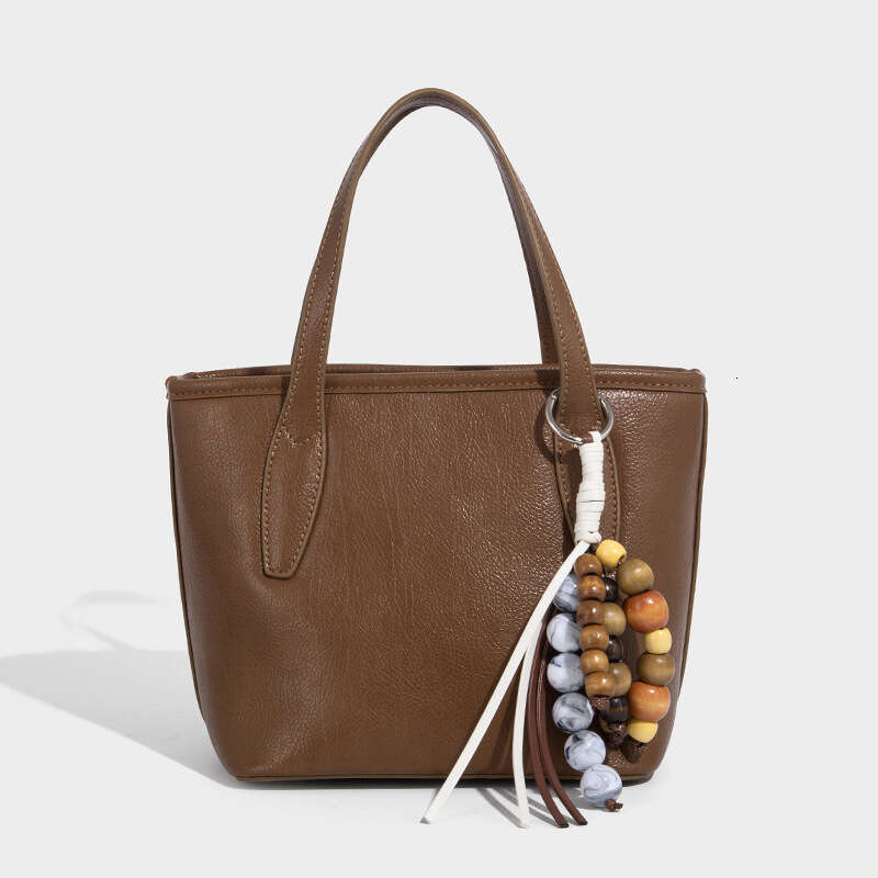 Retro Handheld Bucket Bag for Women 2025 New Style Vegetable Basket Shoulder Bag, Casual Commuting High End Feeling