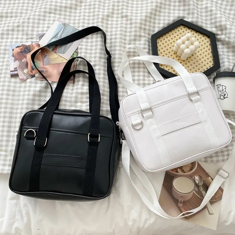 Korean Sle Single oulder Bag Casual Handbag PU Leather Zipper Closure Pure Color Soft Bag for Young Women 250815