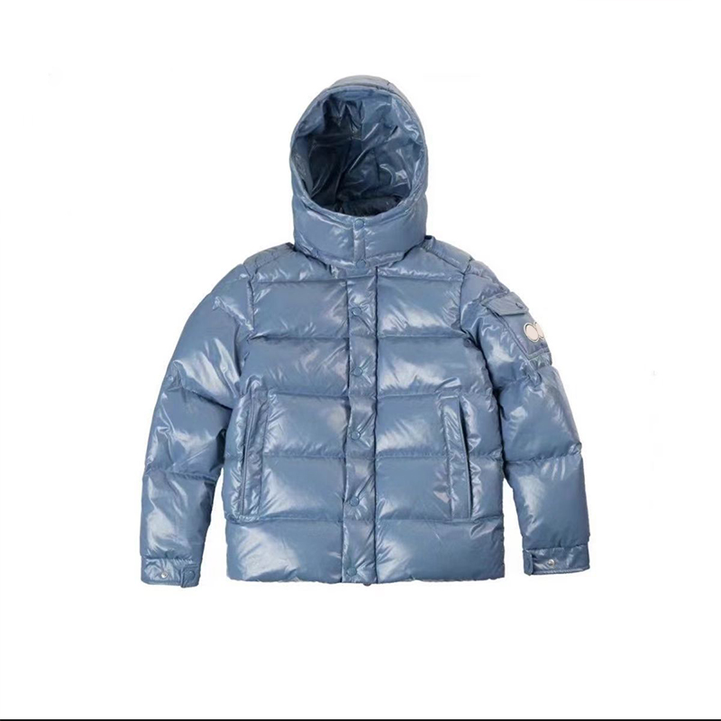 High Winter Designer Women's Down Jacket Fluffy épais épais chaud à manches longues à manches slim à la veste de veste classique Logo simple et à