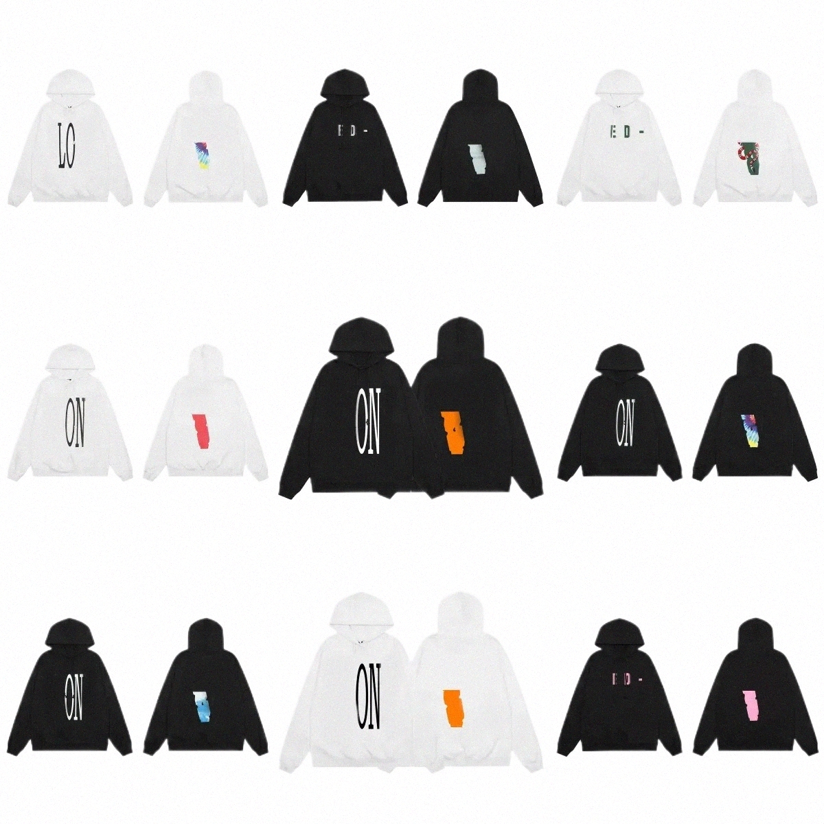 Nouveaux hommes Designer Sweats à capuche High Street Sweats à capuche à la mode Streetwear Mode Femmes Graphique Sweat à capuche Manteaux Casual