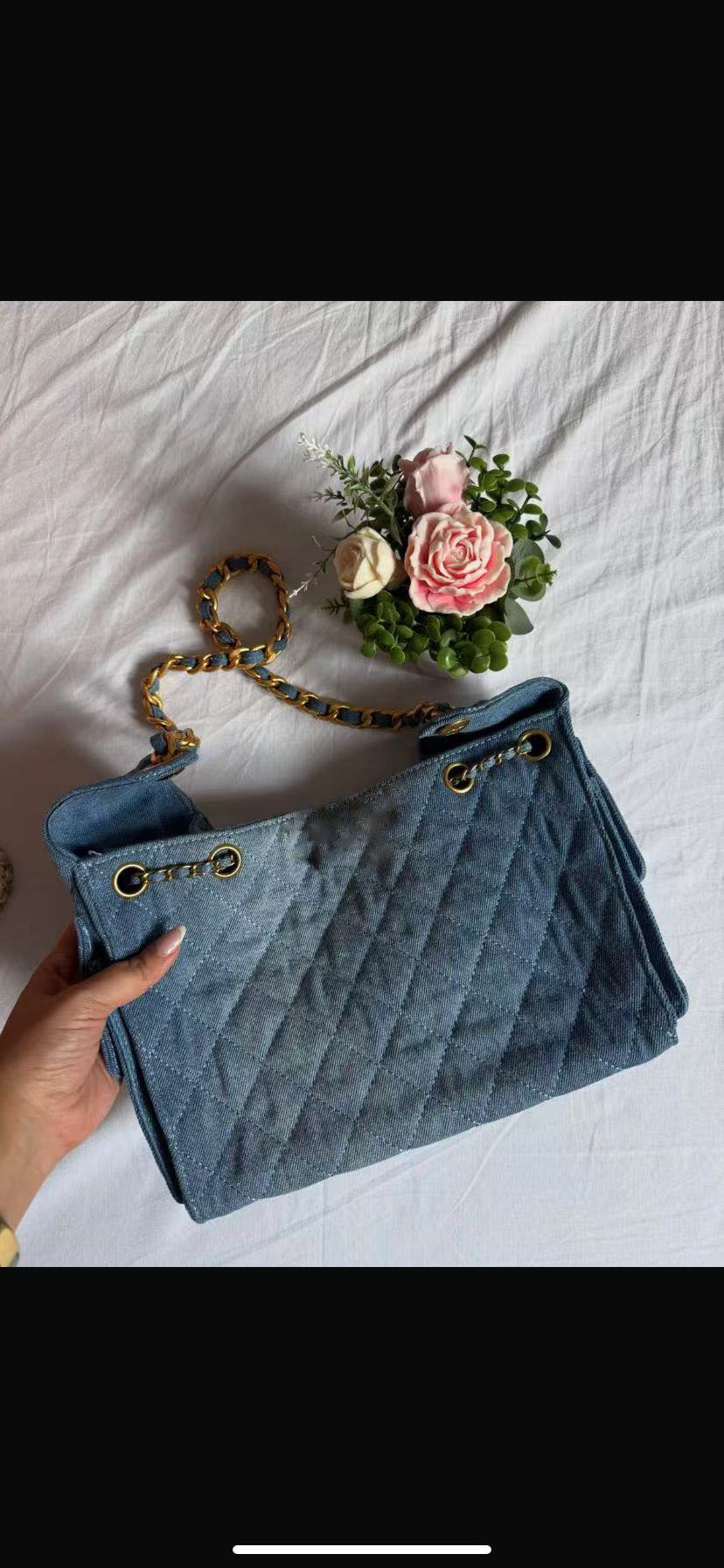 2025 NOUVEAU ÉPHONNAGE SAG TOTE Sac à main pour femmes Sac matelassé de qualité crossbody Style Caviar Le cuir matériel carré sac fourre-tout mul