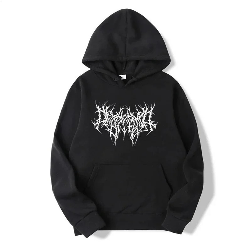 Spring and Fall Gothic Hoodie Long Sleeved Original Sweatshirt for Men Women Y2k Trend Hip Hop Retro Punk Style 250815