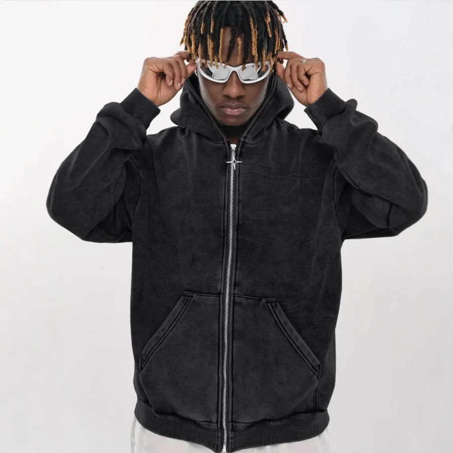2025 Sweat à capuche à capuche à sweat à capuche pour hommes, nouveau design d'hiver en automne en vrac, haut de style couple polyvalent