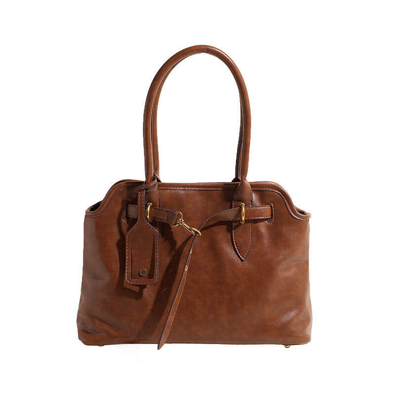 Designer Bags PU Leather Retro Tote Bag For Women Winter Trend New Fashion Lady Travel Shoulder Crossbody Bags Luxury causual business bag