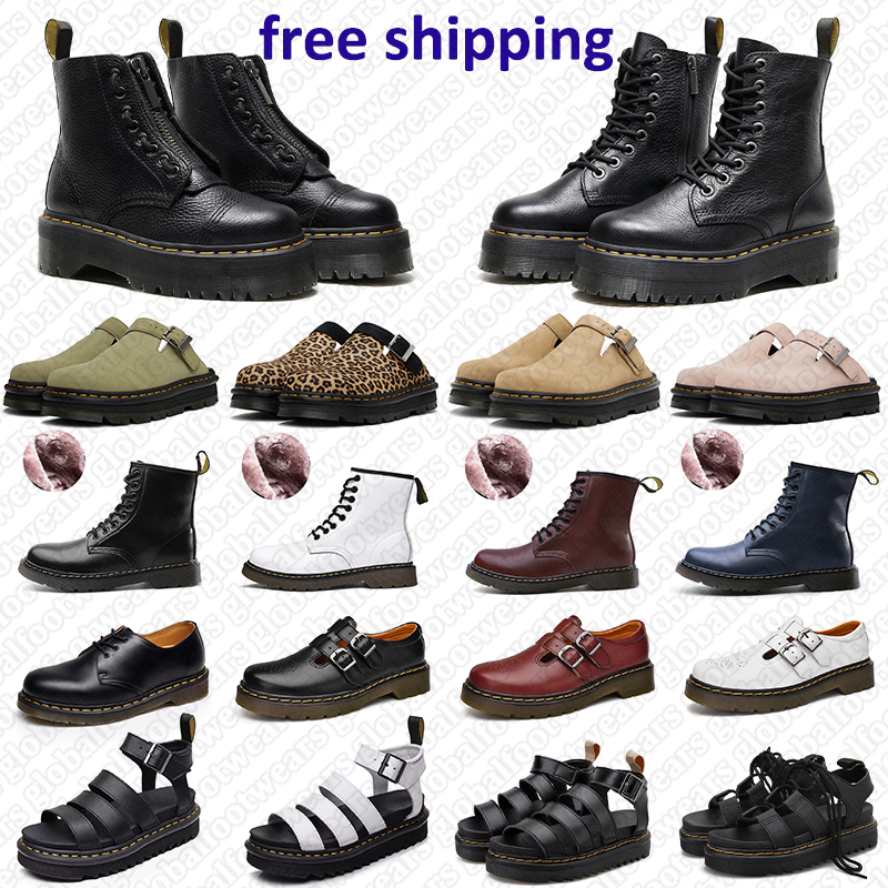 Free shipping designer boots for men women versatile cowboy boots waterproof leather boots womens mens minimalism boot