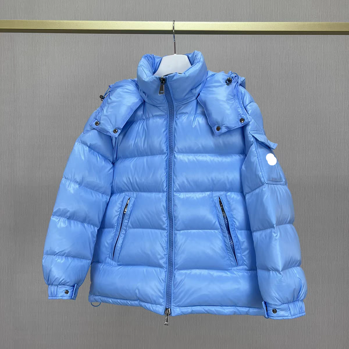 Veste à bas neutre - Parka extérieure chaude avec conception de logo, adaptée aux hommes et aux femmes