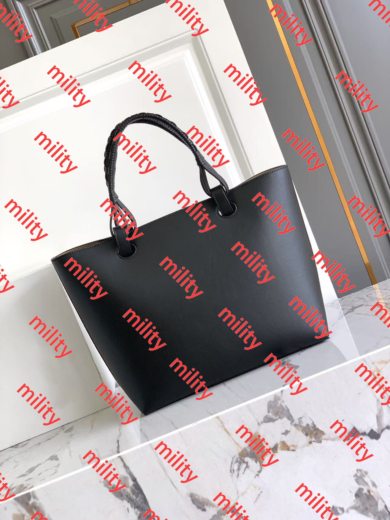 10A Brand Handbag, Genuine Leather Tote Bag, Women's Shoulder Bag, Crossbody Bag with Large Capacity for Shopping, Casual/Fashionable High-End