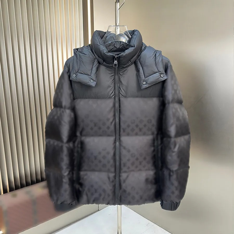 Designer men down jacket for autumn and winter stylish versatile and trendy men Coats overcoat winter clothing available in large size