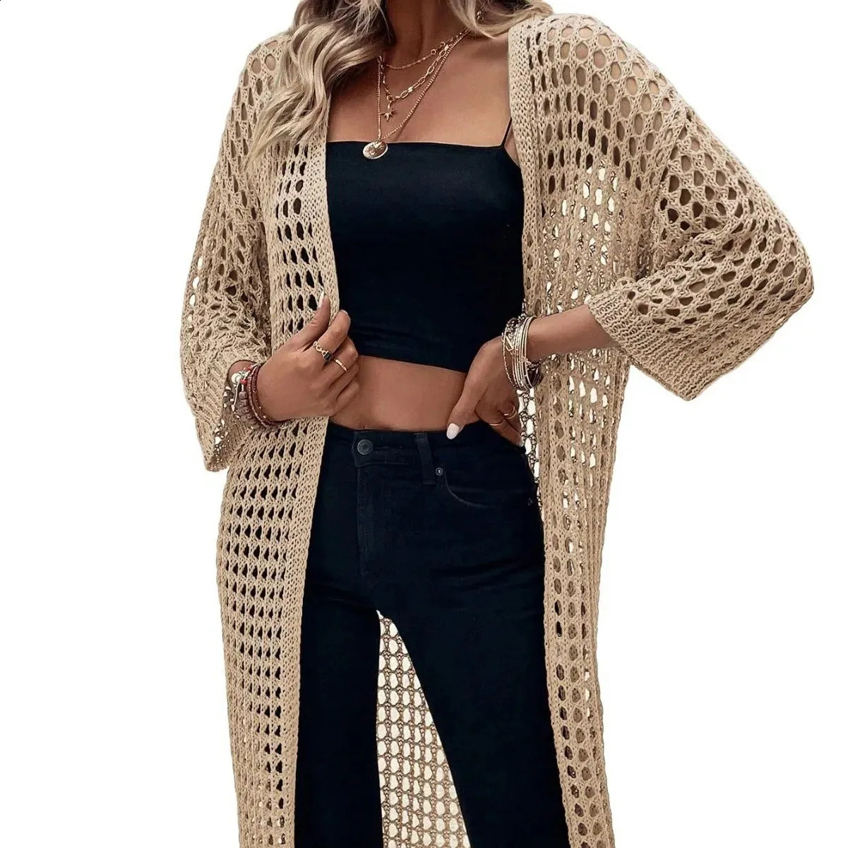 Veste de pull cardigan en tricot pour femmes