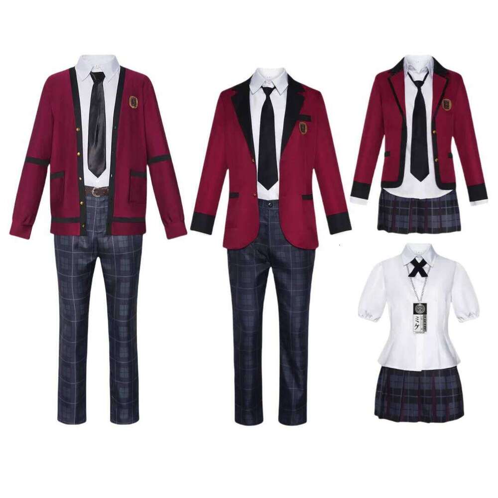 Anime kakegurui ryota suzui saotome meari jabami yumeko costume costume de la personne réelle