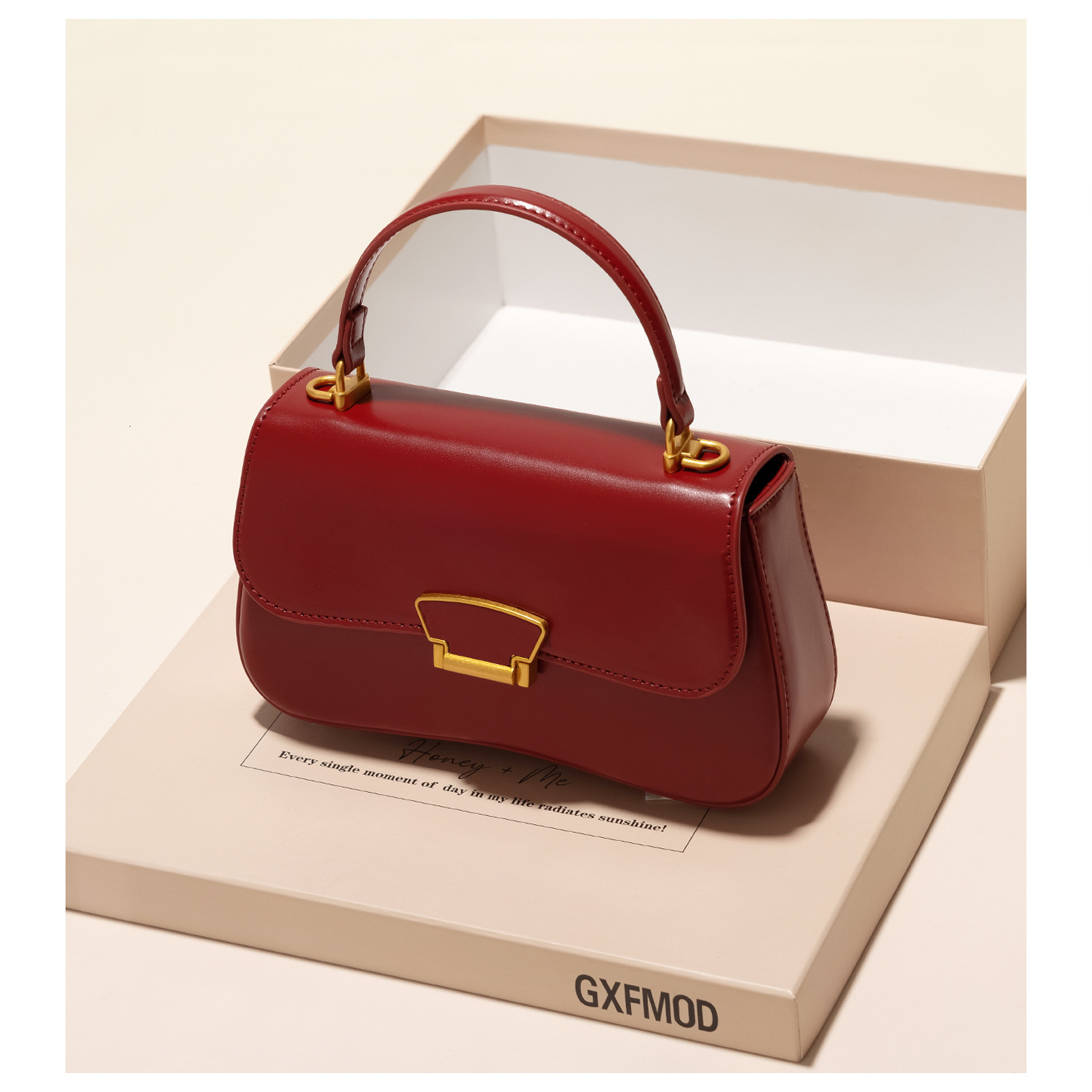 Guangzhou Women's Shiling Red Bride Autumn Winter Trendy Fashionable Wedding Single Shoulder Crossbody Small Bag