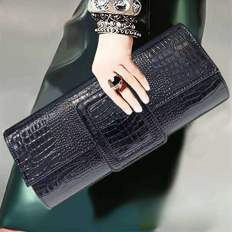 Designer Bags Ladies' Fashion Retro Large Capacity Personalized Square Buckle Decorative Handbag Single Shoulder Crossbody Bag Luxury Bag