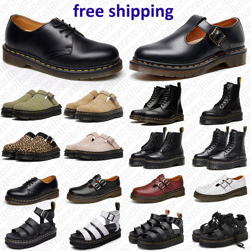 Free shipping designer plat boots for men women lightweight durable boots waterproof boots black mens womens leather boots