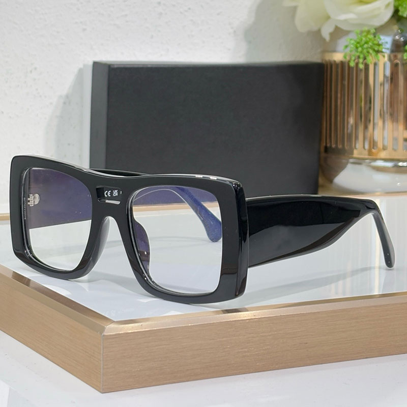 25SS PILOT SUNGLASSES Men Women Square Sunglasses 5539 Designer Acetate Black Frame Sunglasses UV400 Protection Luxury eyeglas