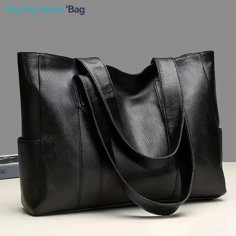 Femmes PU Le cuir de grande capacité Sac à bandoulière crossbody body fourre-tout