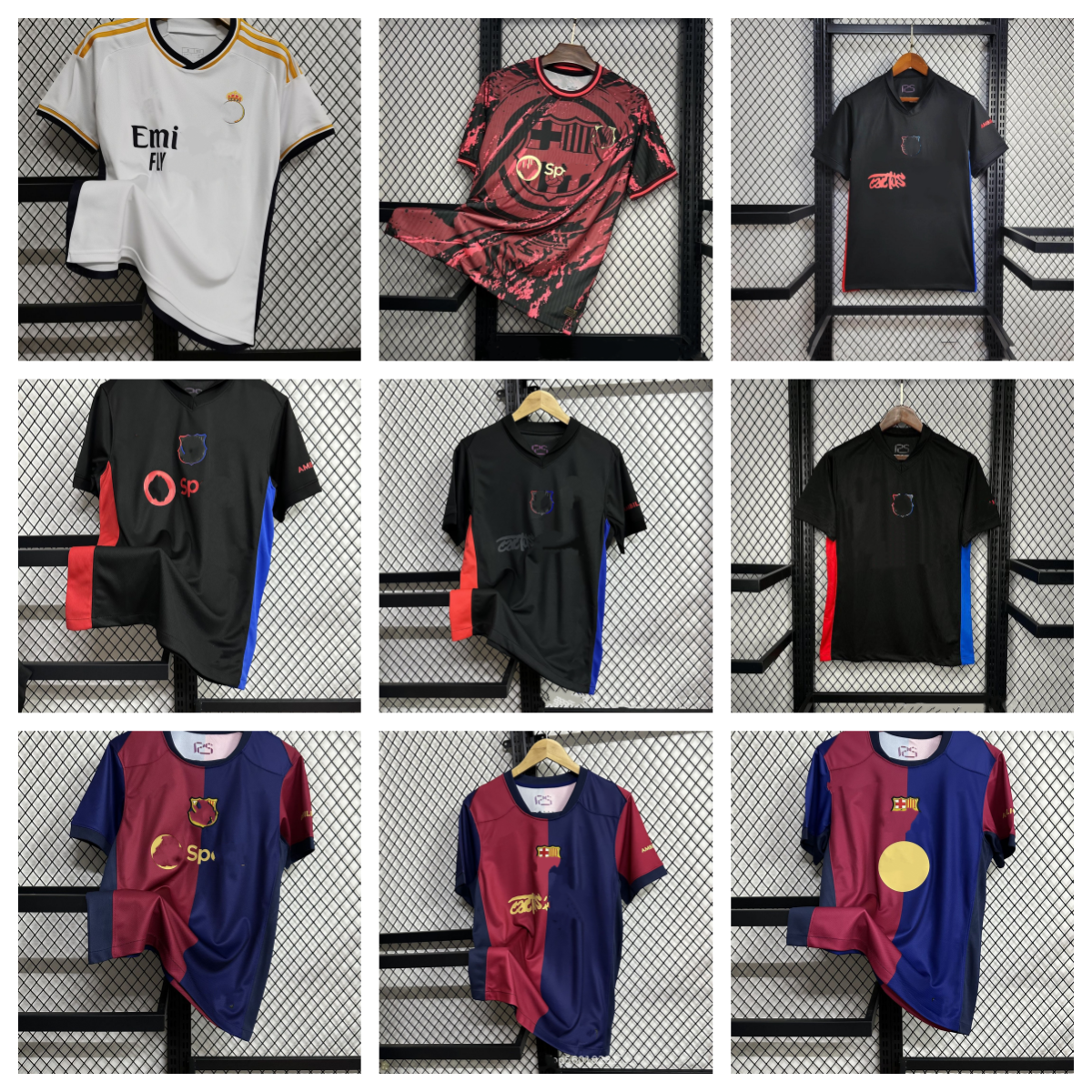 Designer Maillots de football d'été Nouveau maillot de football garçons / hommes sports t-shirts Unisexe t-shirt à manches courtes pour enfants