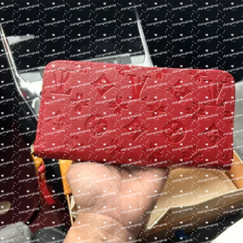 Designers portefeuille zippy portefeuille en cuir souple de haute qualité pour femmes en cuir soft.
