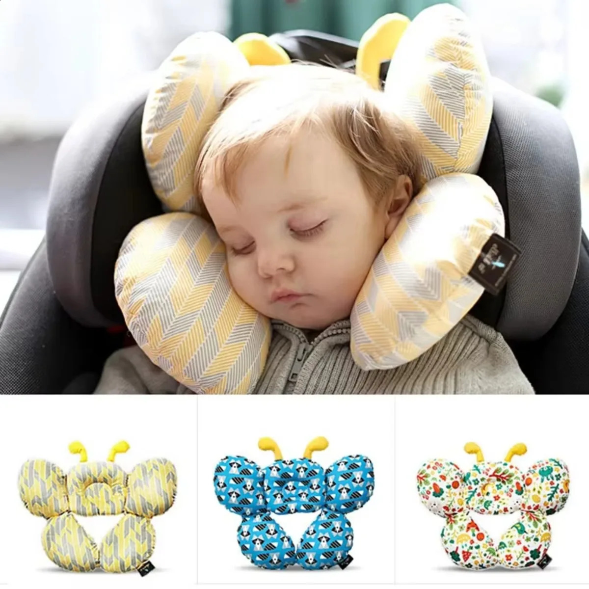 Kids Neck Pillow Baby Pillows born Safety Car Seat Head Support Baby Cushion Nursing Pillow Infant Protection Bebe Bedding 250815