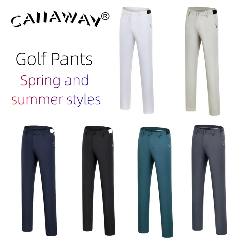 Spring/Summer CAIIAWAV Golf Pants GOLF Mens Pants Sports Outdoor Thin Pants Quick Drying Breathable Golf Pants 250808