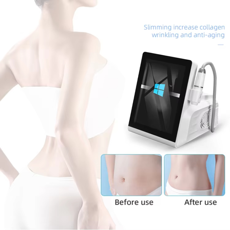 2024 Ice Hifu Hot Selling Hifu Ice Radar Carved 1 Handle Hifu Machine Home Use Body Slimming Face Lift Skin Tightening