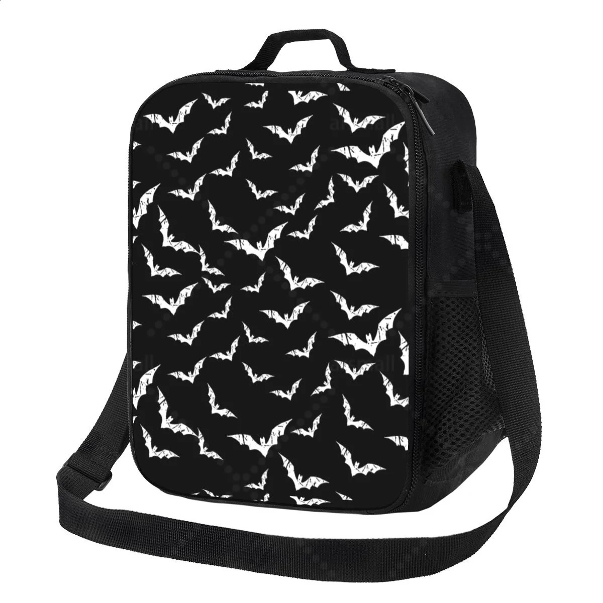 Bats Lunch Bag for Women Portable Thermal Insulated Lunch Box Picnic Multifunction Food Tote 250815