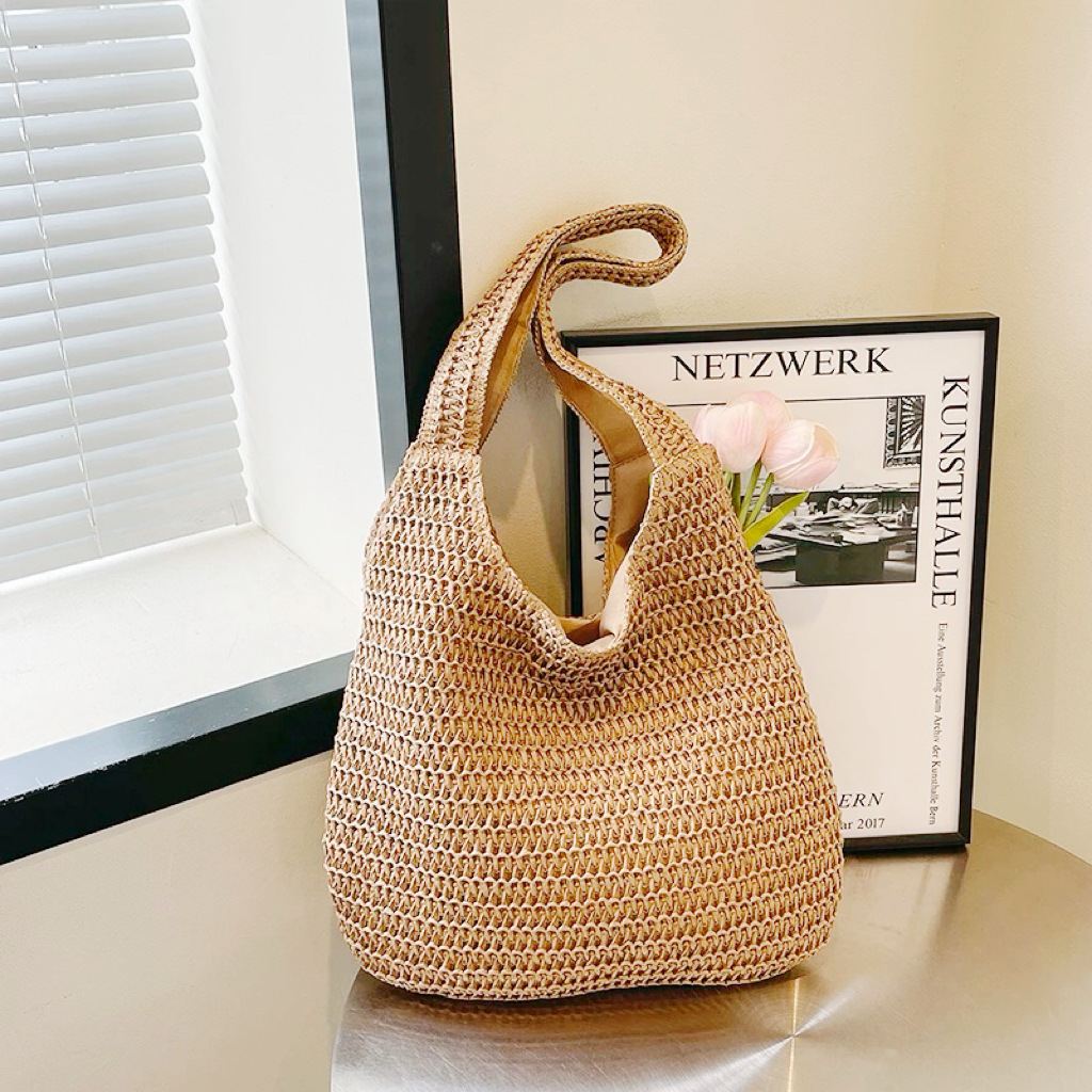 luxury designer beach bag Tote bag Luxury Designer beach bag Women large capacity shopping bag women holiday beach travel shoulder crossbody bag