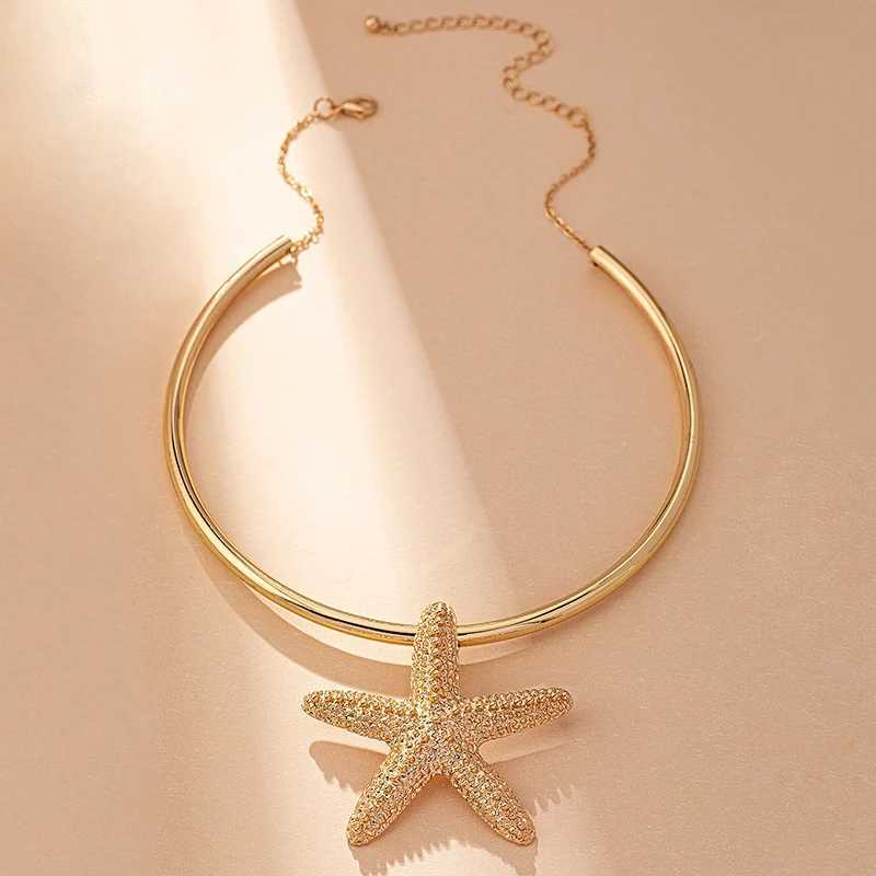 Metal Tube Star Necklace For Women Chokers Holiday Accessories Fashion Jewelry Wholesale Gifts Trendy Designer New Styles C1456 XJ250816
