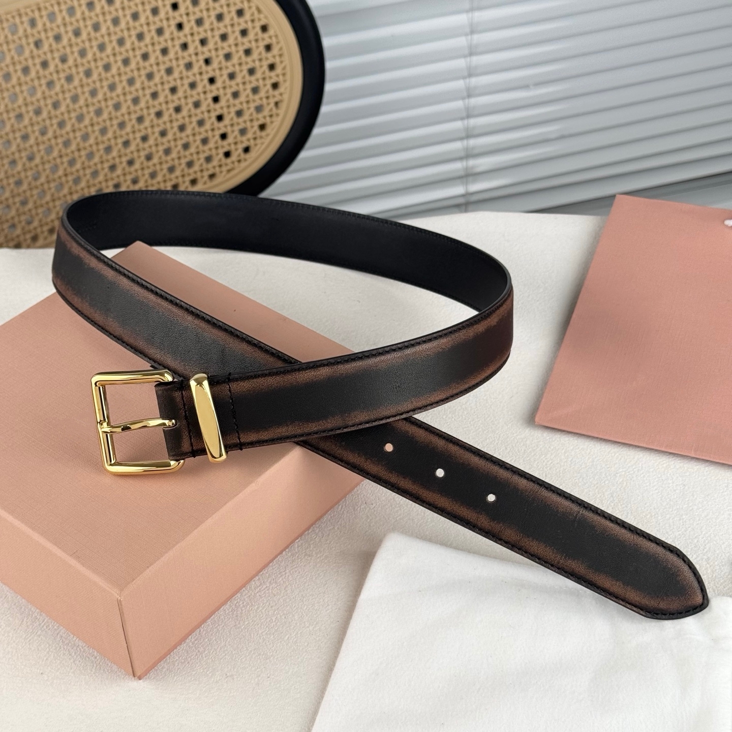 Classic for top quality 3.4cm real leather men fashion casual designer women belt needle bucket-image-857196813