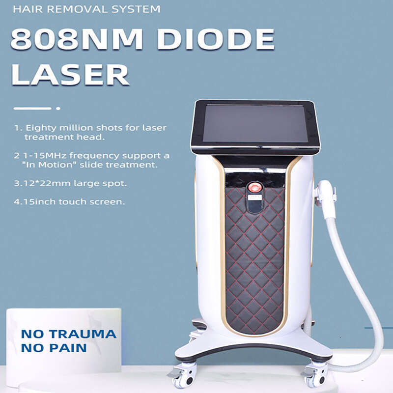 Prix d'usine 10 barres permanentes et indolores 808 Diode Laser Machine d'épilation laser 808 nm Machine de beauté salon
