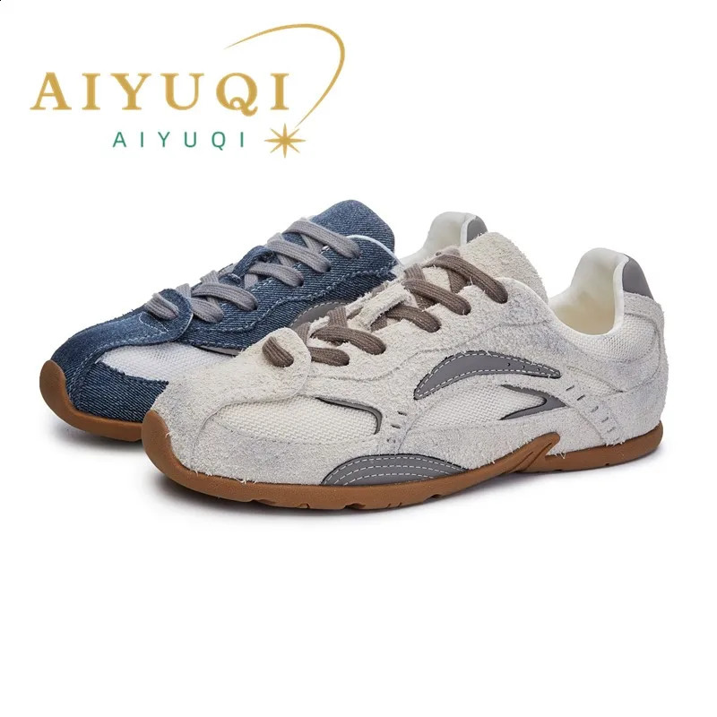 AIYUQI Canvas Moral Training Shoes Women Anti-skiing Sneakers Womens Shoes Flat Comfortable Womens Shoes 250809