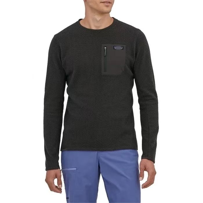 2025 Automne / hiver Nouveau homme R1 Crew Air Crew Sweats Sweats Sweat à sweap en molle de cou Rond à l'extérieur