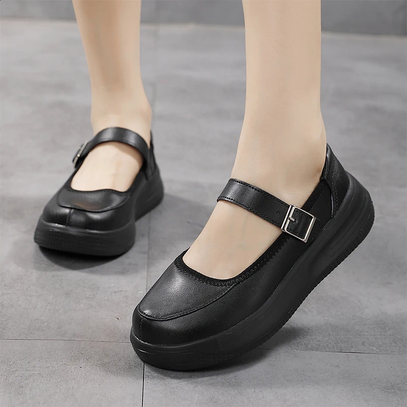 Chaussures lolita japonais mary jane chaussures femmes vintage girls étudiants jk uniforme plateforme chaussures cosplay talons hauts plus taille