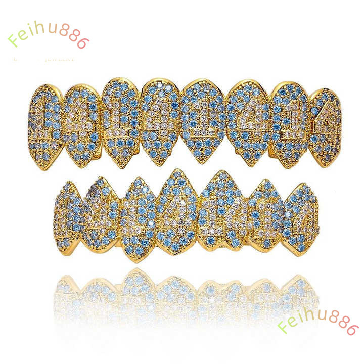 Custom Grillz for Men Vvs Moissanite 925 Sterling Silver Hip Hop Bling Pass Tester Bulk Order Discount Moissanite Grillzs