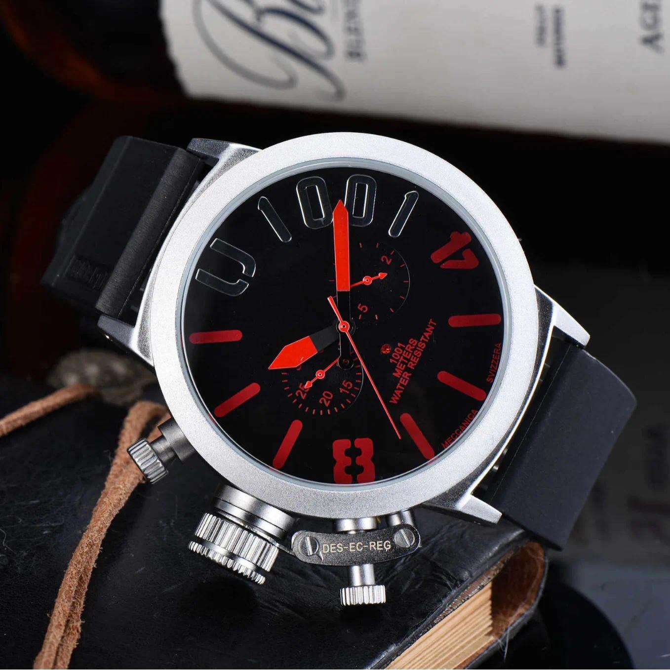 Vente chaude Super U-B Brand Geneva Montres pour hommes Chronographe Multifonction Chronographie Business Sport AAA Male AAA Horloges