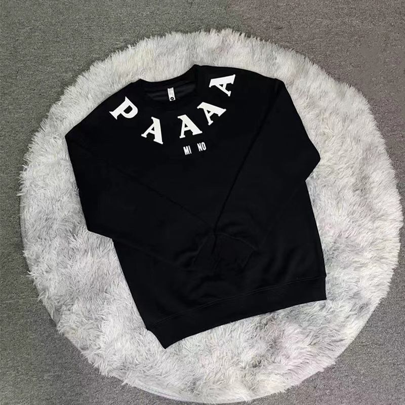 Designer Men's Sweatshirt Letters Printed Sweatshirts Jumpers for Mens Womens Light Cotton Crew Neck Long Sleeve Shirts Tops Spring Autumn W