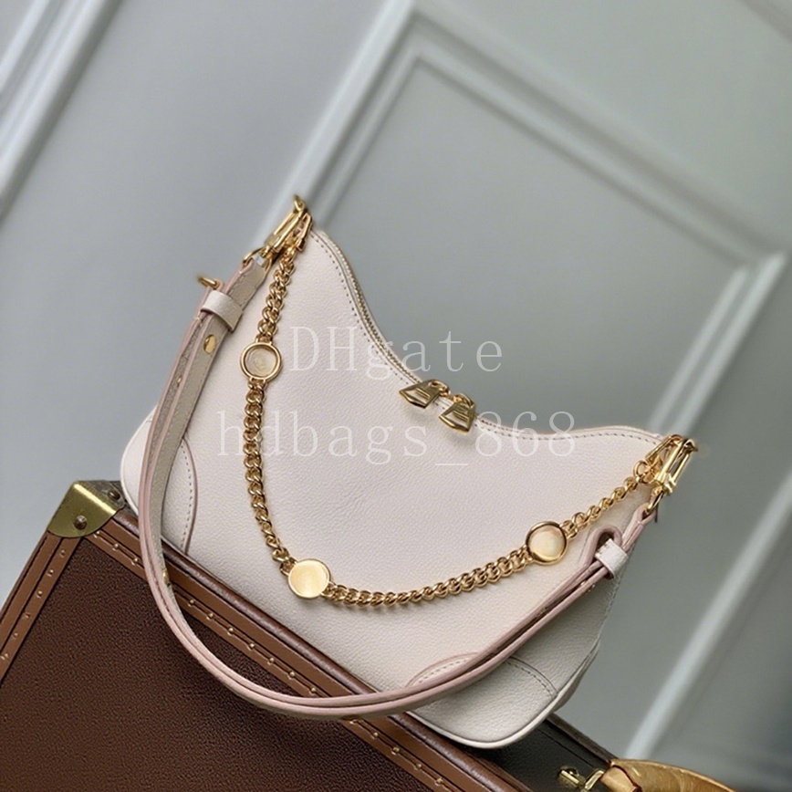 Mirror quality designer bags Flap bag Shoulder Bag Fashion Hobo bag Handbag cowhide leather Crossbody Bag 29cm With Box LB04A3
