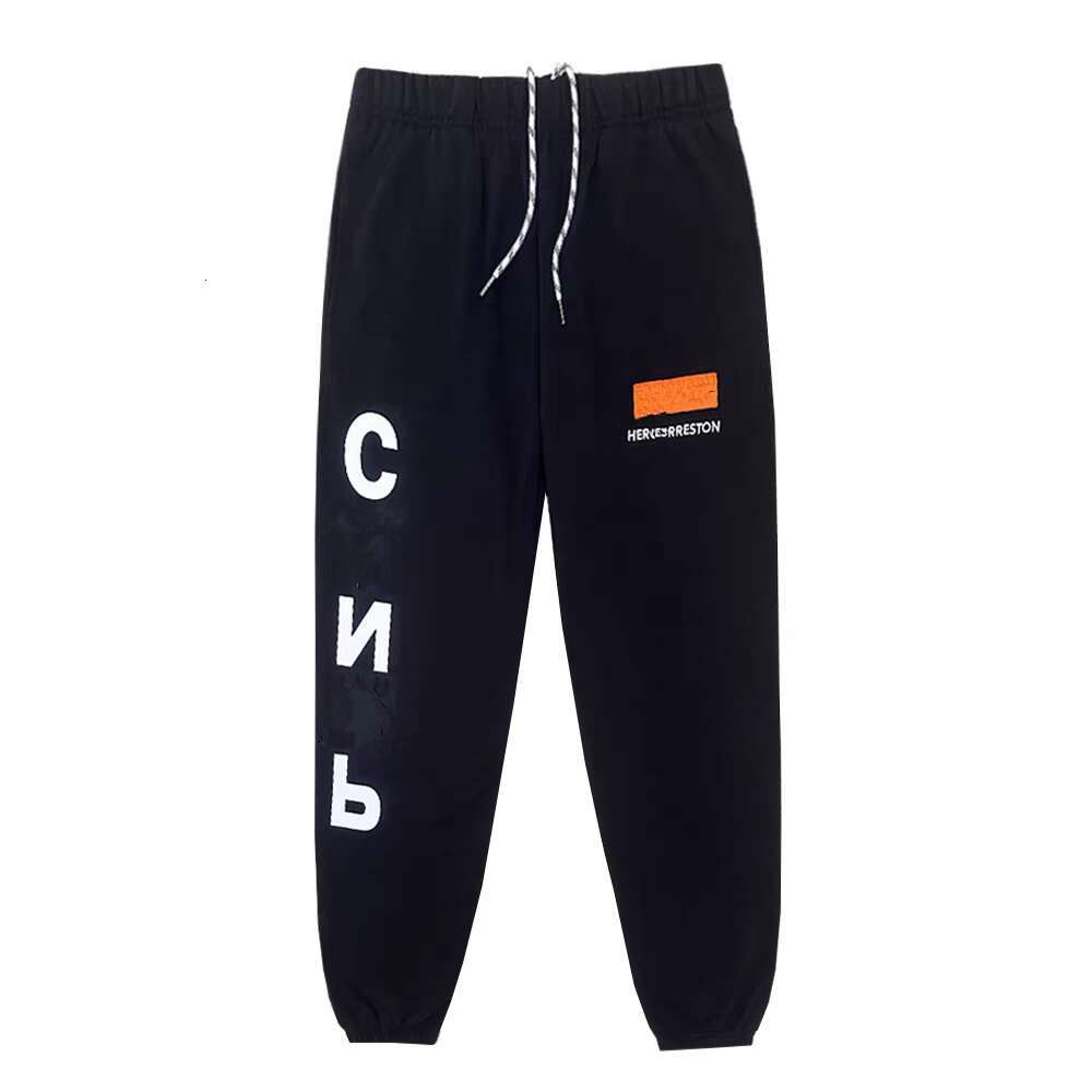 Pantalons de hérons Pantalons masculins Pantalons de hip-hop de rue pour hommes, pantalon sanitaire en coton pur à la mode pour femmes, pantalon