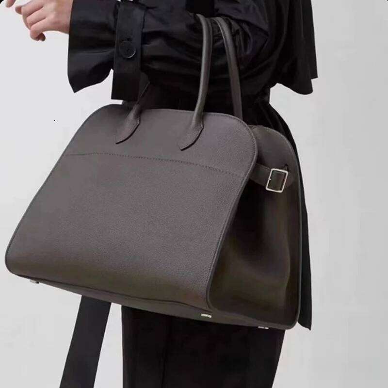 Handbag Tote Commuter Leather Large Capacity Computer Bag White Soft Breathable Handbags Traveling 250815
