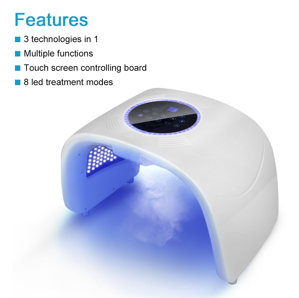 LED Red Light Therapy Panel for Face - Infrared Photon Bio-Light PDT Skin Rejuvenation Machine for Anti-Aging, Wrinkle Reduction & Facial Be