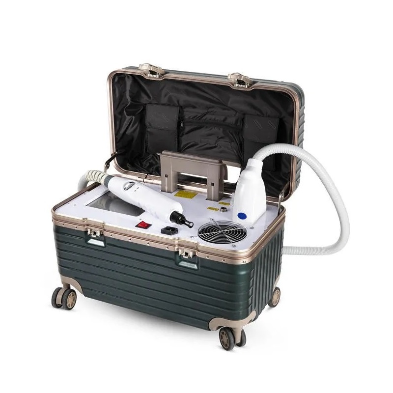 2025 Newest Suitcase Professional Portable Painless Diode Laser 808nm Hair Removal Machine Home Use & Beauty Salon & Clinic