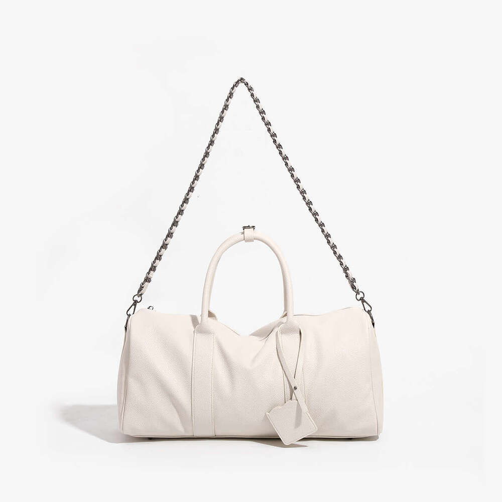 Women's travel bag large capacity handbag business trip Boston bag soft leather multifunctional single shoulder crossbody fitness bags